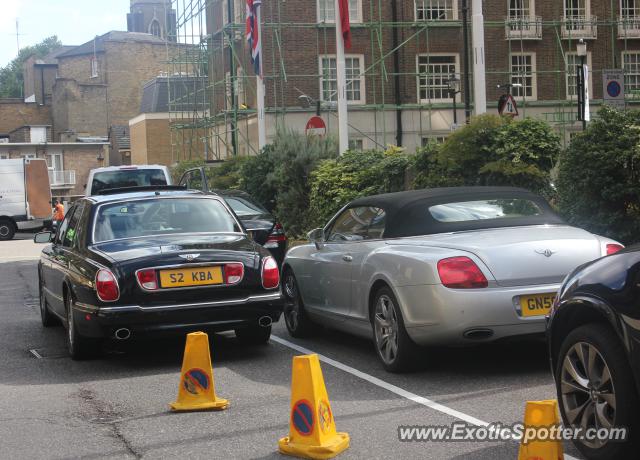 Bentley Arnage spotted in London, United Kingdom