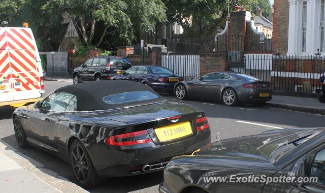 Aston Martin DB9 spotted in London, United Kingdom