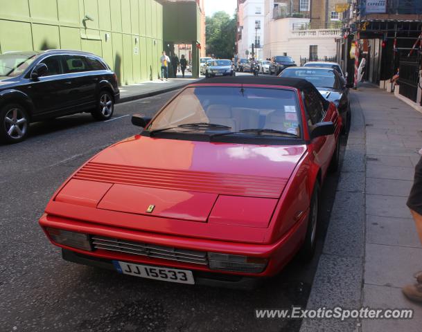Ferrari Mondial spotted in London, United Kingdom