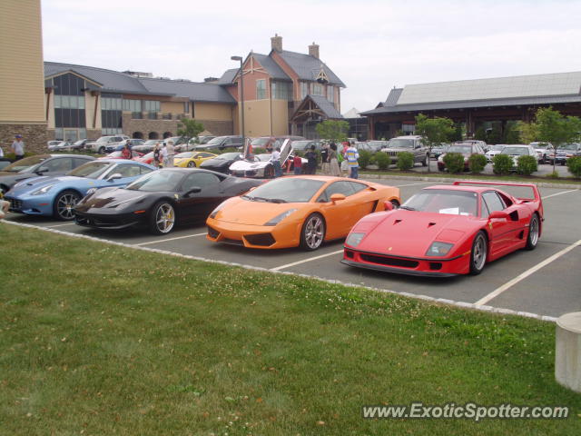 Ferrari F40 spotted in Mt. Pocono, Pennsylvania