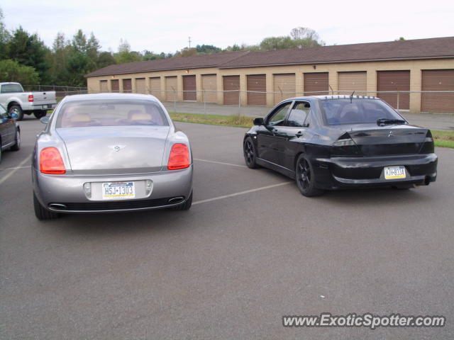 Bentley Continental spotted in Stroudsburg, Pennsylvania