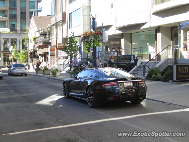 Aston Martin DBS spotted in Toronto, Canada