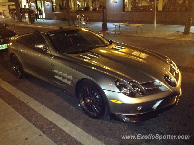 Mercedes SLR spotted in Toronto, Ontario, Canada