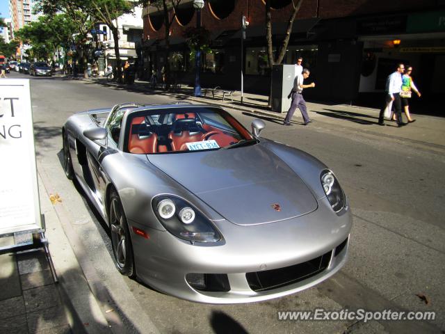Porsche Carrera GT spotted in Toronto, Canada