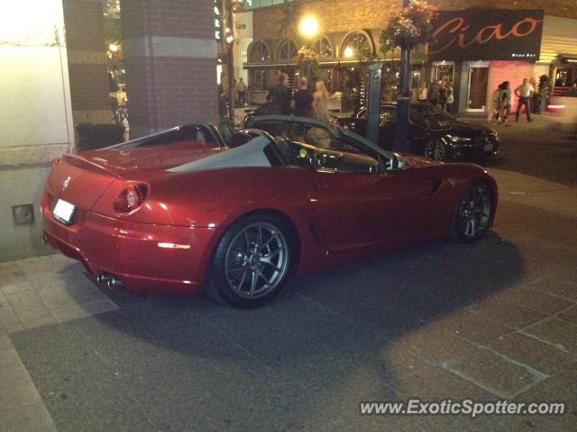 Ferrari 599GTB spotted in Toronto, Ontario, Canada