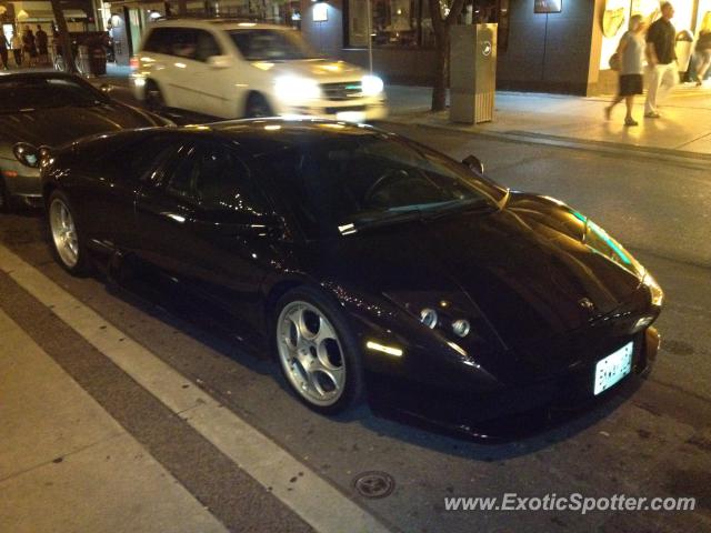 Lamborghini Murcielago spotted in Toronto, Ontario, Canada