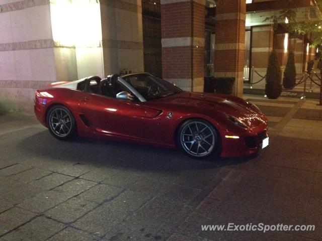 Ferrari 599GTO spotted in Toronto, Ontario, Canada