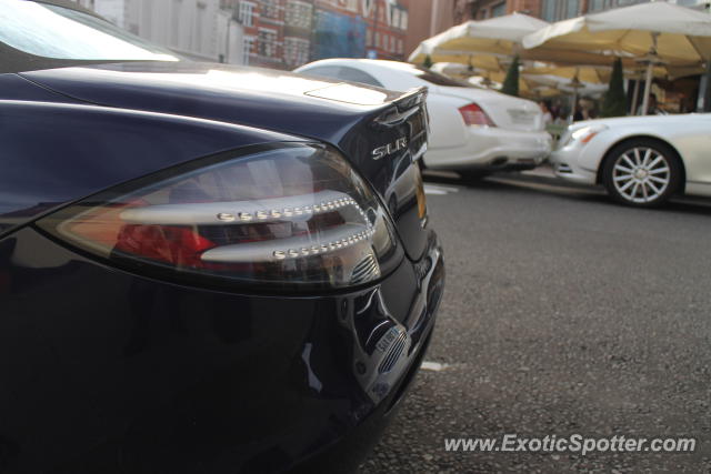 Mercedes SLR spotted in London, United Kingdom