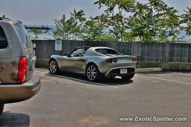 Lotus Elise spotted in Provincetown, Massachusetts