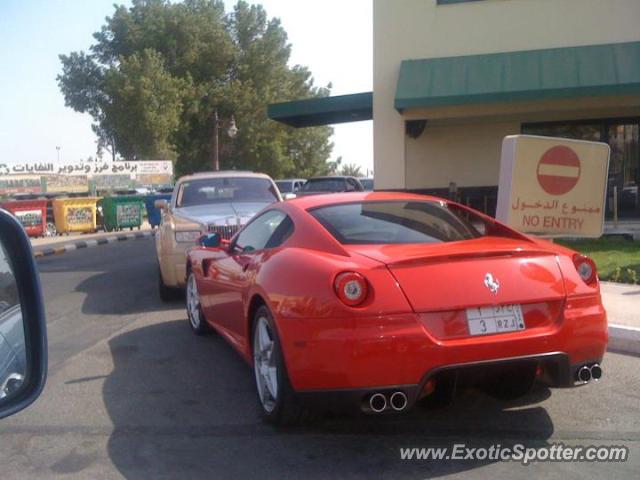 Ferrari 599GTB spotted in Al-khobar, Saudi Arabia