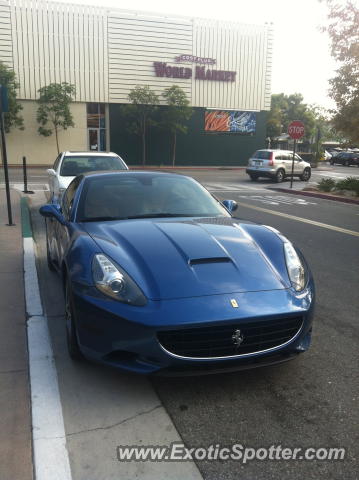 Ferrari California spotted in Beverly Hills, California
