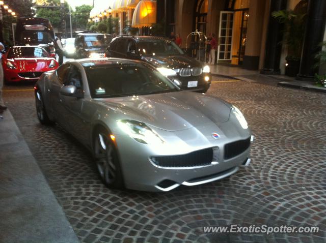 Fisker Karma spotted in Beverly Hills, California