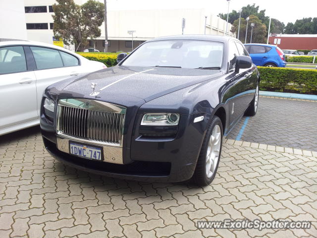 Rolls Royce Ghost spotted in Perth, Australia