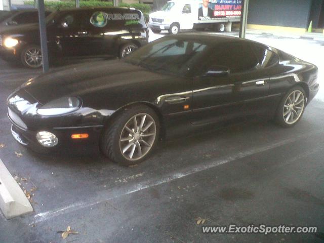 Aston Martin DB7 spotted in Tampa, Florida