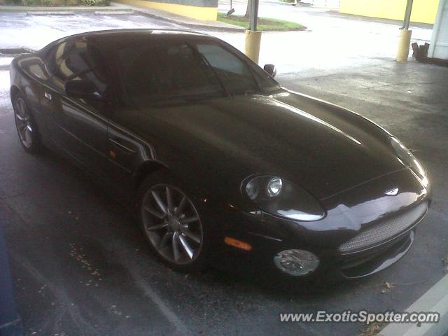 Aston Martin DB7 spotted in Tampa, Florida