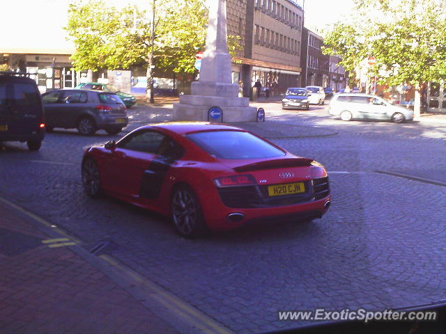 Audi R8 spotted in Taunton, United Kingdom