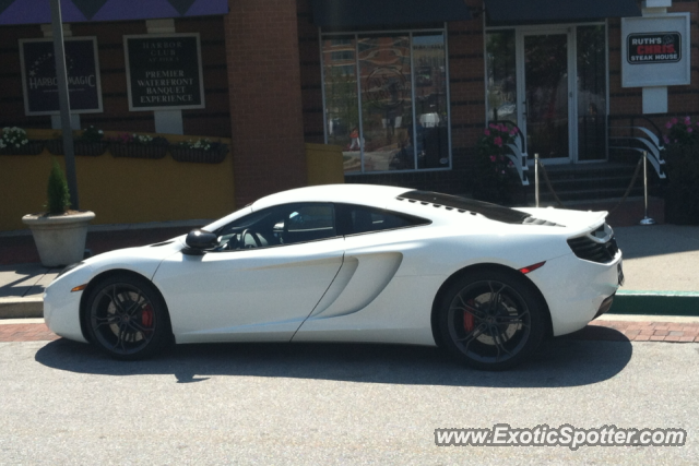 Mclaren MP4-12C spotted in Baltimore, Maryland