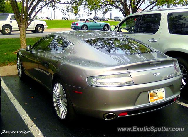 Aston Martin Rapide spotted in Fishers, Indiana