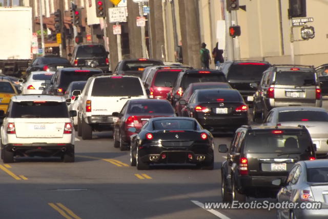 Ferrari 599GTB spotted in Hollywood, California