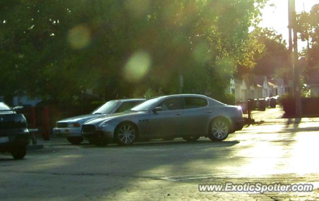 Maserati Quattroporte spotted in Milwaukee, Wisconsin