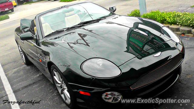 Aston Martin DB7 spotted in Zionsville, Indiana