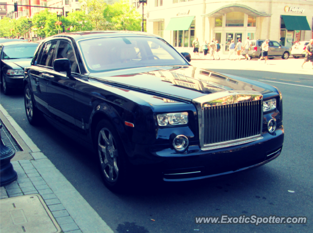 Rolls Royce Phantom spotted in Boston, Massachusetts