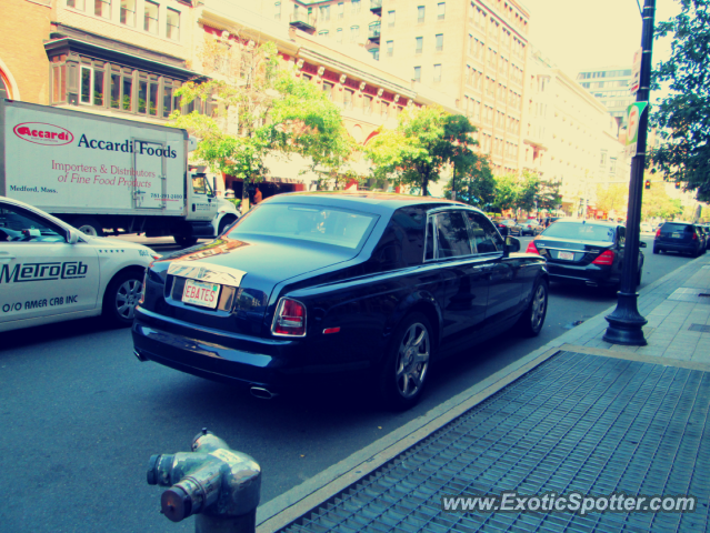Rolls Royce Phantom spotted in Boston, Massachusetts