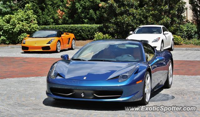 Ferrari 458 Italia spotted in Atlanta, Georgia