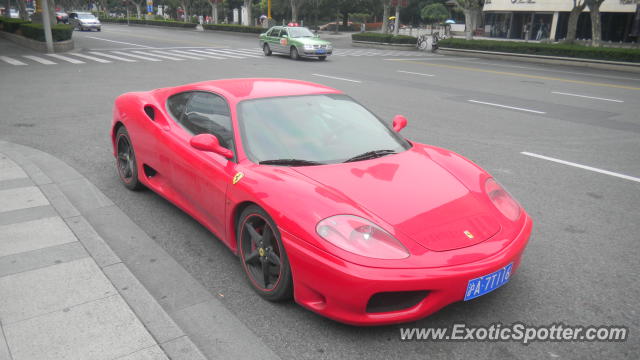 Ferrari 360 Modena spotted in SHANGHAI, China