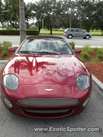 Aston Martin DB7 spotted in Naples, Florida