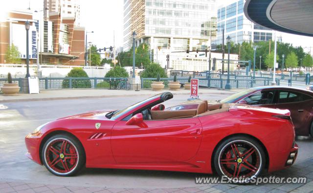 Ferrari California spotted in Atlanta, Georgia