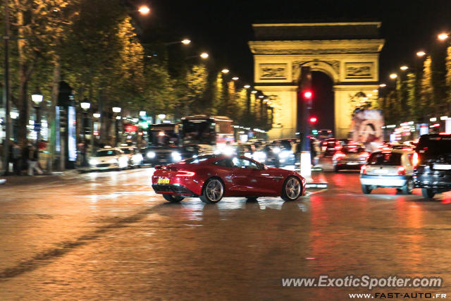 Aston Martin Vanquish spotted in Paris, France