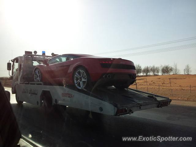 Lamborghini Gallardo spotted in Riyadh, Saudi Arabia