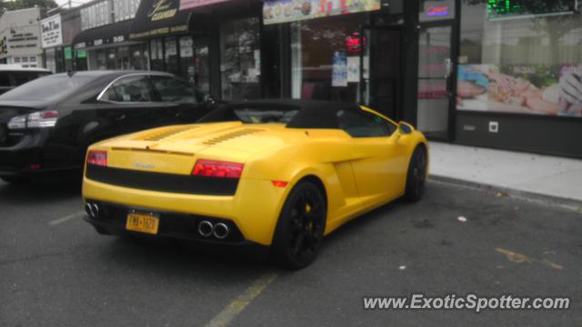 Lamborghini Gallardo spotted in Hewlett, New York
