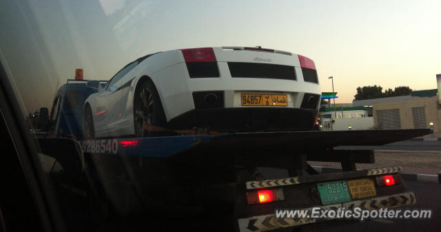 Lamborghini Gallardo spotted in Dubai, United Arab Emirates