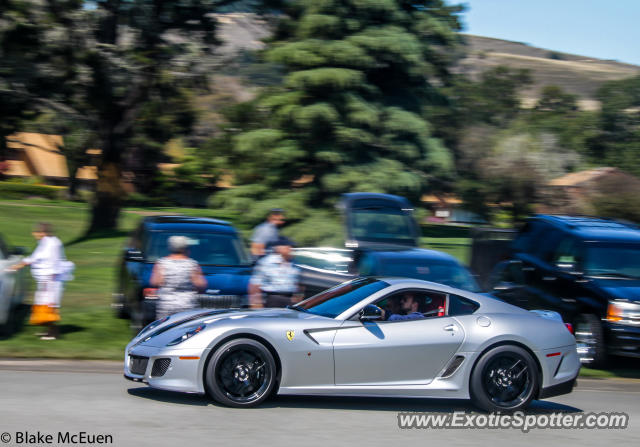Ferrari 599GTO spotted in Carmel Valley, California
