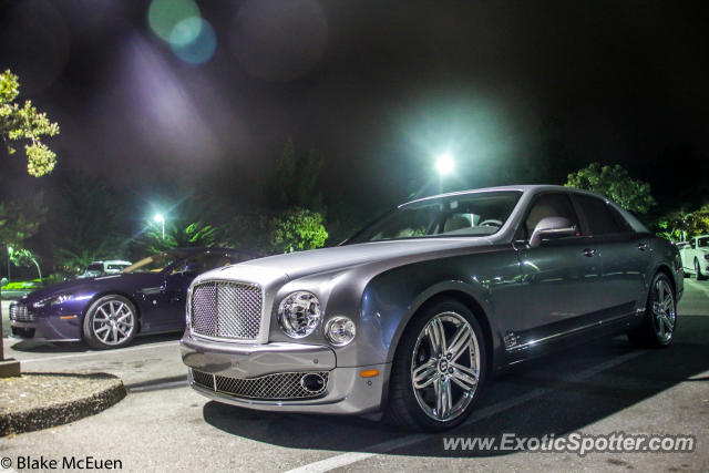 Bentley Mulsanne spotted in Monterey, California