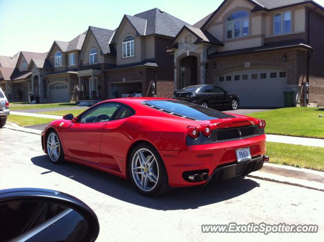 Ferrari F430 spotted in Ancaster, Canada
