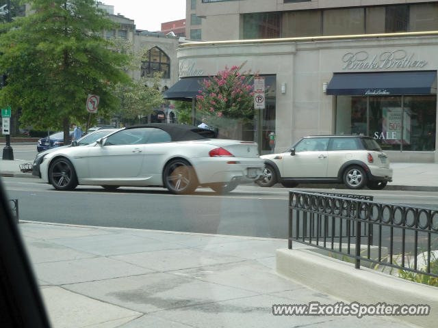 BMW M6 spotted in Washington D.C., Maryland