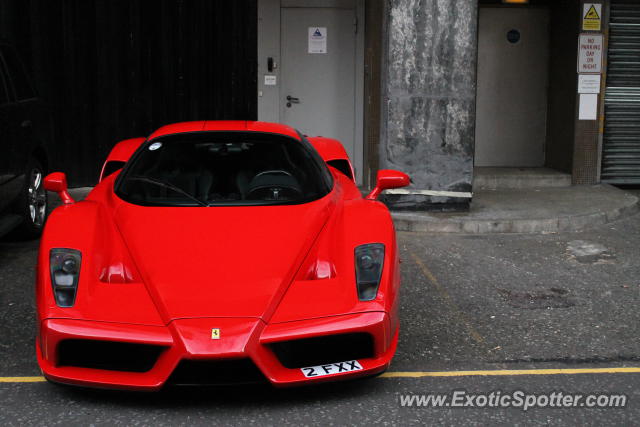 Ferrari Enzo spotted in London, United Kingdom
