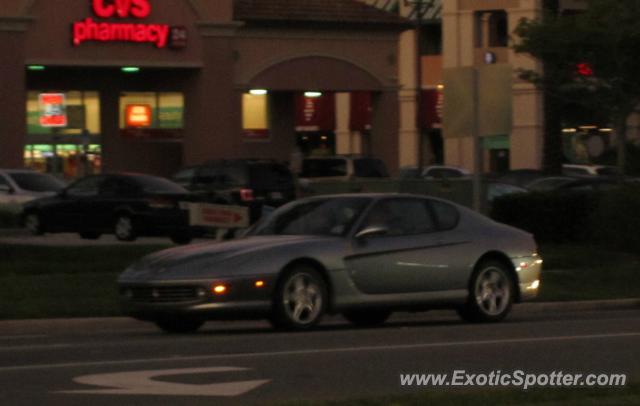 Ferrari 456 spotted in Doctor Phillips, Florida