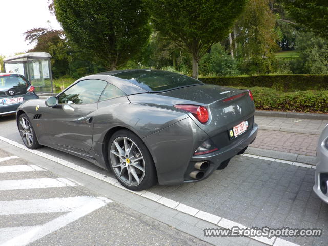 Ferrari California spotted in Zaventem, Belgium
