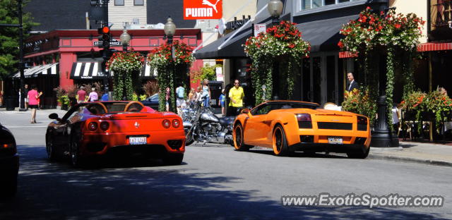 Lamborghini Gallardo spotted in Chicago, Illinois