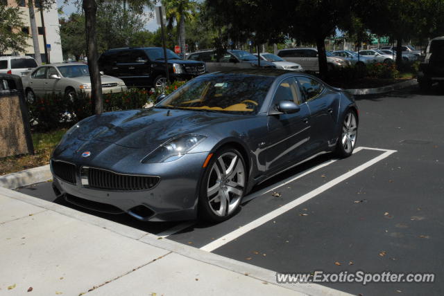Fisker Karma spotted in Miami, Florida