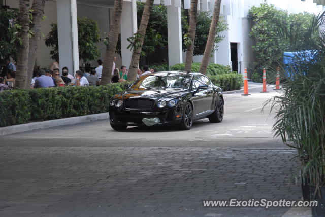 Bentley Continental spotted in Bal Harbour, Florida