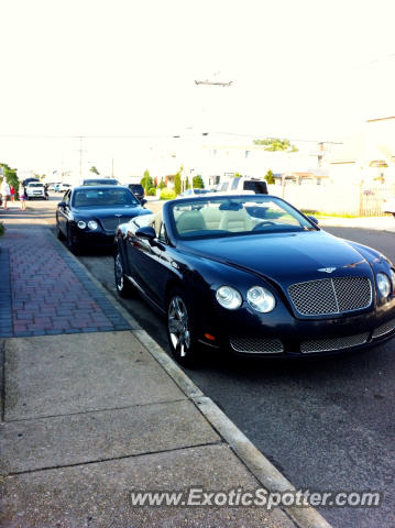 Bentley Continental spotted in Beach Haven, New Jersey