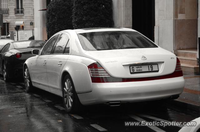 Mercedes Maybach spotted in Paris, France