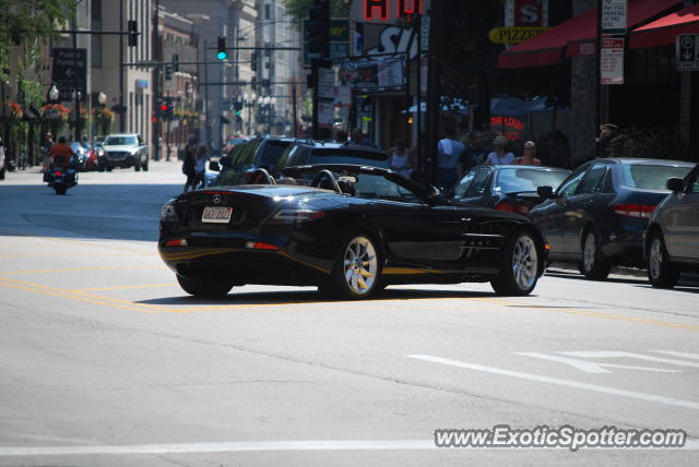 Mercedes SLR spotted in Chicago, Illinois