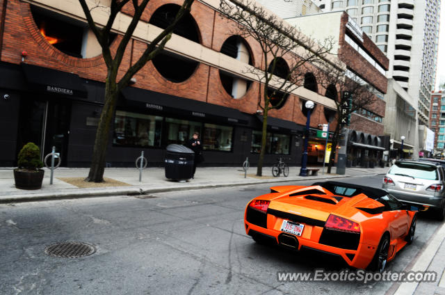 Lamborghini Murcielago spotted in Toronto, Canada