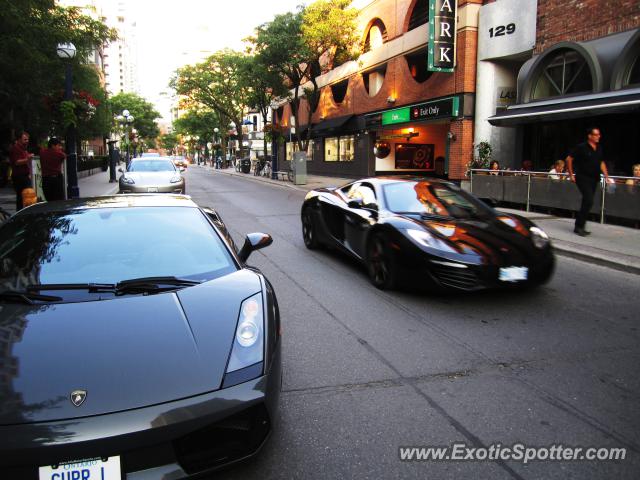Mclaren MP4-12C spotted in Toronto, Canada